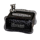 Maxbell Tissue Box Holder Decorative Luxury Napkin Holder for Restaurant Bedroom Car black bear