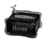 Maxbell Tissue Box Holder Decorative Luxury Napkin Holder for Restaurant Bedroom Car black bunny