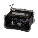 Maxbell Tissue Box Holder Decorative Luxury Napkin Holder for Restaurant Bedroom Car black bunny