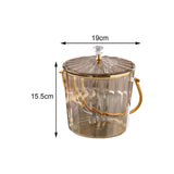 Maxbell Drink Fridge Dispenser 2.2L Lemonade Dispenser for Fridge Wedding Restaurant Aureate With Lids