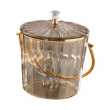 Maxbell Drink Fridge Dispenser 2.2L Lemonade Dispenser for Fridge Wedding Restaurant Aureate With Lids