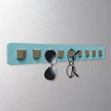 Maxbell Eyeglasses Display Holder Wall Mounted 16''lx2''w for Stores Shows Showcases Blue