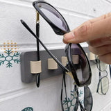 Maxbell Eyeglasses Display Holder Wall Mounted 16''lx2''w for Stores Shows Showcases Gray
