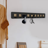 Maxbell Eyeglasses Display Holder Wall Mounted 16''lx2''w for Stores Shows Showcases Gray