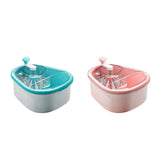 Maxbell Drain Basket Self Draining Anti Slip Base Fruit Washer for Vegetables Fruits blue