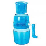 Maxbell Portable Manual Ice Crusher Hand Crank Ice Crusher Shaver for Snow Cones Bar