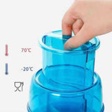 Maxbell Portable Manual Ice Crusher Hand Crank Ice Crusher Shaver for Snow Cones Bar
