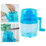 Maxbell Portable Manual Ice Crusher Hand Crank Ice Crusher Shaver for Snow Cones Bar