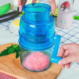 Maxbell Portable Manual Ice Crusher Hand Crank Ice Crusher Shaver for Snow Cones Bar