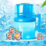 Maxbell Portable Manual Ice Crusher Hand Crank Ice Crusher Shaver for Snow Cones Bar