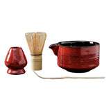 Maxbell 4 Pieces Traditional Matcha Set Best Gift for Tea Lovers Beverage Family
