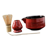 Maxbell 4 Pieces Traditional Matcha Set Best Gift for Tea Lovers Beverage Family