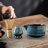 Maxbell 4 Pieces Traditional Matcha Set Best Gift for Tea Lovers Beverage Family