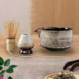 Maxbell 4 Pieces Traditional Matcha Set Best Gift for Tea Lovers Beverage Family
