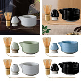 Maxbell 4Pcs Traditional Matcha Set for Family Japanese Matcha Preparation Best Gift Green