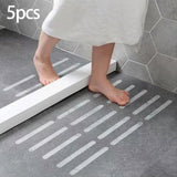 Maxbell 5x Bath Shower Anti Skid Stickers Anti Slip Strips for Bathtub Shower Stalls