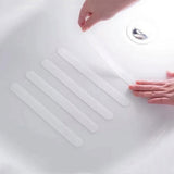 Maxbell 5x Bath Shower Anti Skid Stickers Anti Slip Strips for Bathtub Shower Stalls