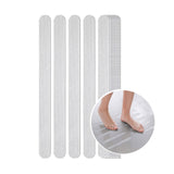 Maxbell 5x Bath Shower Anti Skid Stickers Anti Slip Strips for Bathtub Shower Stalls