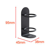 Maxbell Electric Toothbrush Holder for Bathroom Wall Mounted Stand Toothbrush Holder Black