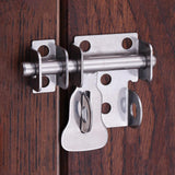 Maxbell Door Latch Sliding Lock Rustproof Heavy Duty for Entrance Yard Wooden Fences
