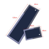 Maxbell 2x Kitchen Mats and Rugs Super Absorbent Standing Mat for Kitchen Sink Doors Blue