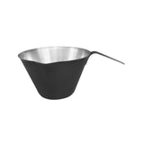 Maxbell Espresso Measuring Cup 100ml Capacity Mini Measuring Cup for Bar Bakery Black