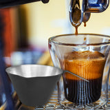 Maxbell Espresso Measuring Cup 100ml Capacity Mini Measuring Cup for Bar Bakery Black