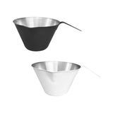 Maxbell Espresso Measuring Cup 100ml Capacity Mini Measuring Cup for Bar Bakery Black