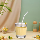 Maxbell 350ml Water Cup Bar Accessories Drinking Glass Cups for Beverage juice yellow