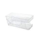 Maxbell 2 Tier Automatic Rolling Drink Storage Rack Can Dispenser for Pantry without Lid