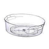 Maxbell Rotating Turntable Organizer Condiment Storage Rack for Dining Pantry Baking