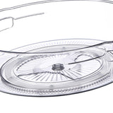 Maxbell Rotating Turntable Organizer Condiment Storage Rack for Dining Pantry Baking