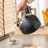 Maxbell Stainless Steel Tea Kettle Loud Whistling 2.5L for Tea Coffee Travel Camping