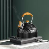 Maxbell Stainless Steel Tea Kettle Loud Whistling 2.5L for Tea Coffee Travel Camping