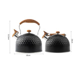 Maxbell Stainless Steel Tea Kettle Loud Whistling 2.5L for Tea Coffee Travel Camping