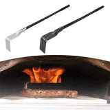 Maxbell Pizza Oven Ash Shovel Portable Cleaning Rake for Grill Fireplaces Wood Stove A