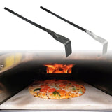 Maxbell Pizza Oven Ash Shovel Portable Cleaning Rake for Grill Fireplaces Wood Stove A