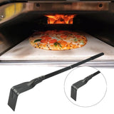 Maxbell Pizza Oven Ash Shovel Portable Cleaning Rake for Grill Fireplaces Wood Stove B