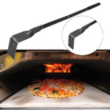 Maxbell Pizza Oven Ash Shovel Portable Cleaning Rake for Grill Fireplaces Wood Stove B
