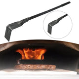 Maxbell Pizza Oven Ash Shovel Portable Cleaning Rake for Grill Fireplaces Wood Stove B
