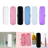 Maxbell Toothbrush Travel Case Protective Cover Compact Portable Holder for Bathroom White