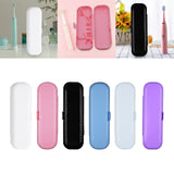 Maxbell Toothbrush Travel Case Protective Cover Compact Portable Holder for Bathroom White