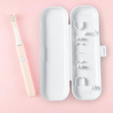 Maxbell Toothbrush Travel Case Protective Cover Compact Portable Holder for Bathroom White