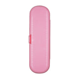 Maxbell Toothbrush Travel Case Protective Cover Compact Portable Holder for Bathroom Pink