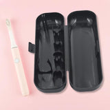 Maxbell Toothbrush Travel Case Protective Cover Compact Portable Holder for Bathroom Black