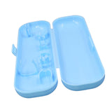 Maxbell Toothbrush Travel Case Protective Cover Compact Portable Holder for Bathroom Blue