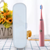 Maxbell Toothbrush Travel Case Protective Cover Compact Portable Holder for Bathroom Transparent