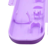 Maxbell Toothbrush Travel Case Protective Cover Compact Portable Holder for Bathroom Violet