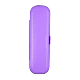 Maxbell Toothbrush Travel Case Protective Cover Compact Portable Holder for Bathroom Violet