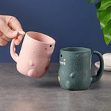 Maxbell Toothbrush Cup Holder Modern Hotel Couples Durable Drinking Cup Green